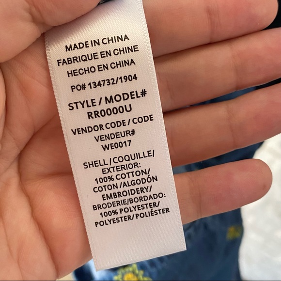 Splendid Sunshine Embroidered Romper - Picture 7 of 7